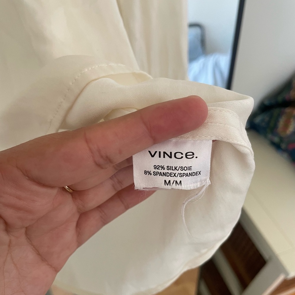 Vince Silk Blouse - Picture 3 of 5